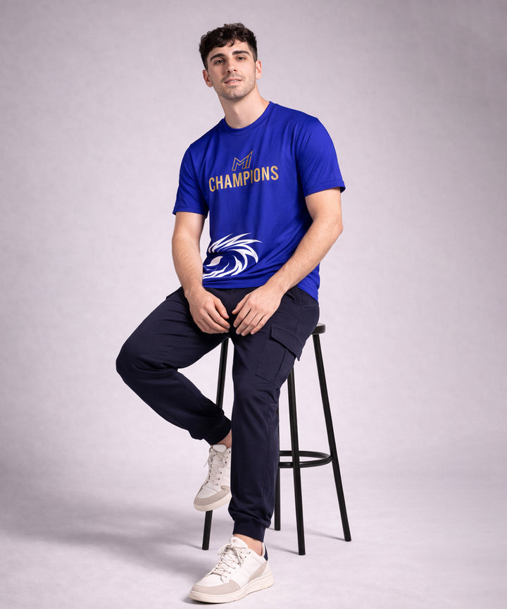 Mens IPL Cricket Jersey T-Shirt | MI