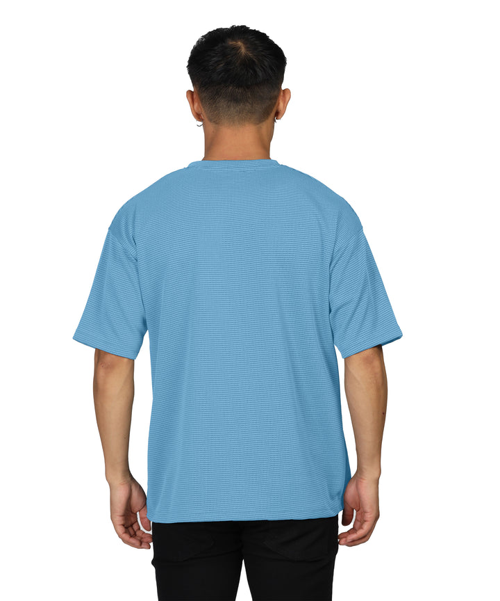 Men's Oversized Light Blue T-Shirt