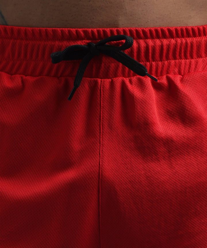 Mens Athletic Shorts with Pockets | Red