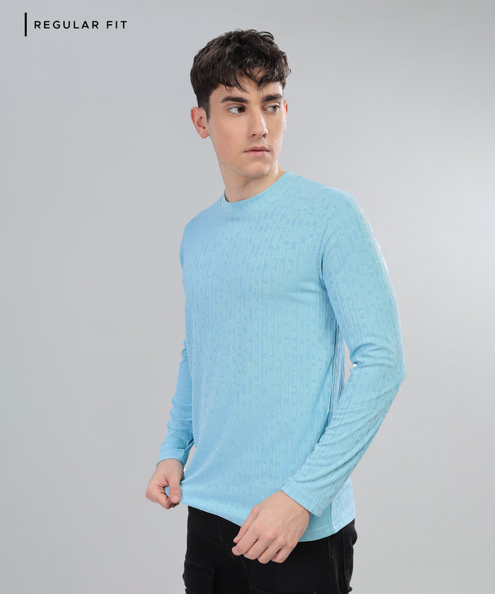 Men's Full Sleeve Polycotton T-Shirt