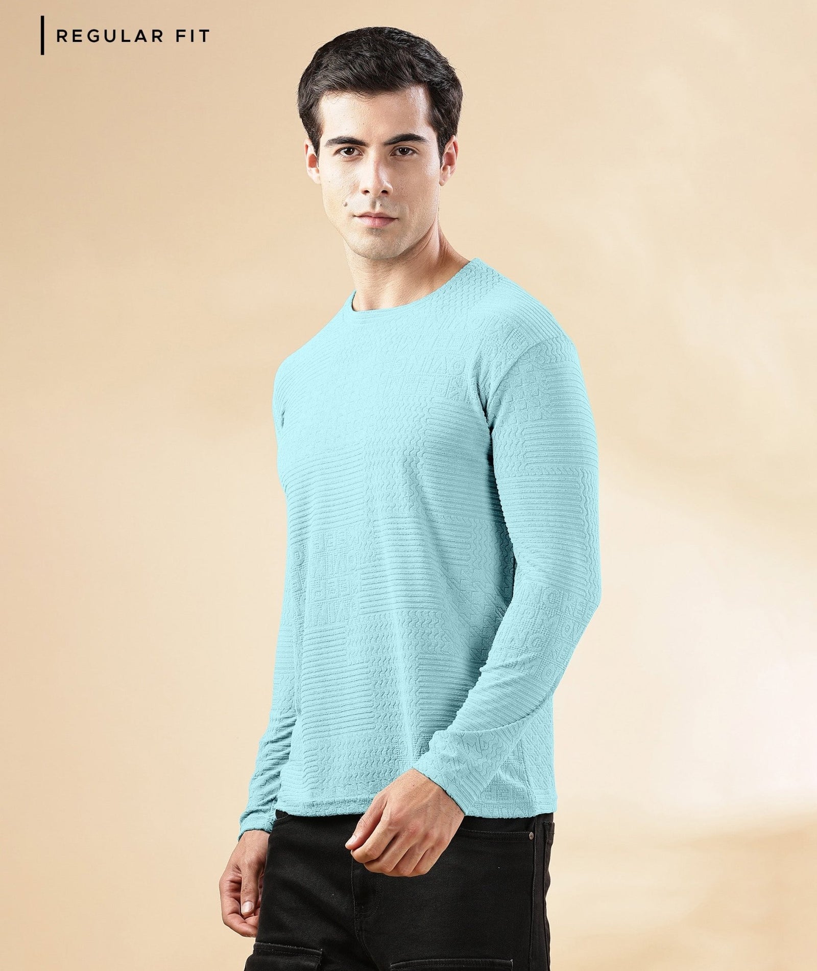Men's Full Sleeve Polycotton T-Shirt