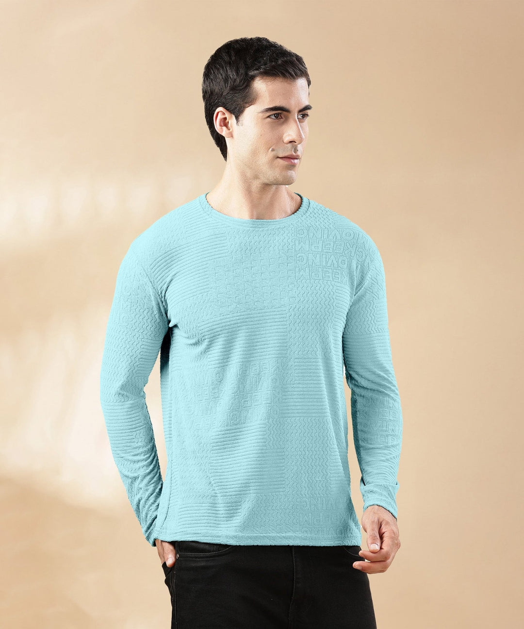 Men's Full Sleeve Polycotton T-Shirt