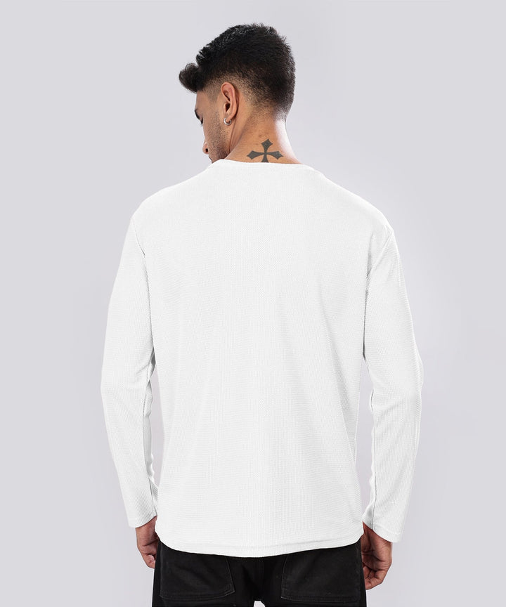 Men’s Regular Fit Polyblend Long Sleeve T-Shirt