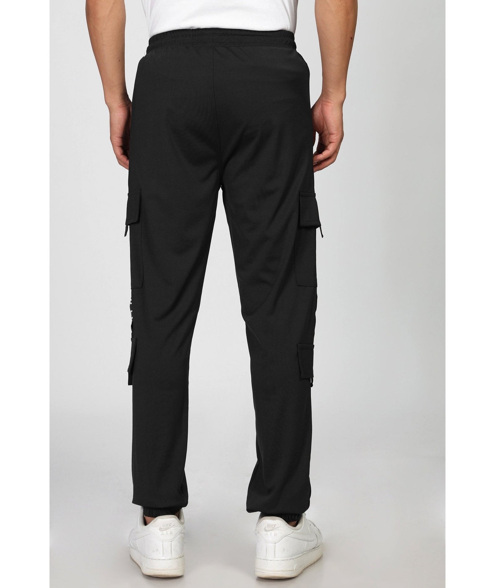 Mens Regular Fit Cargo Trackpants