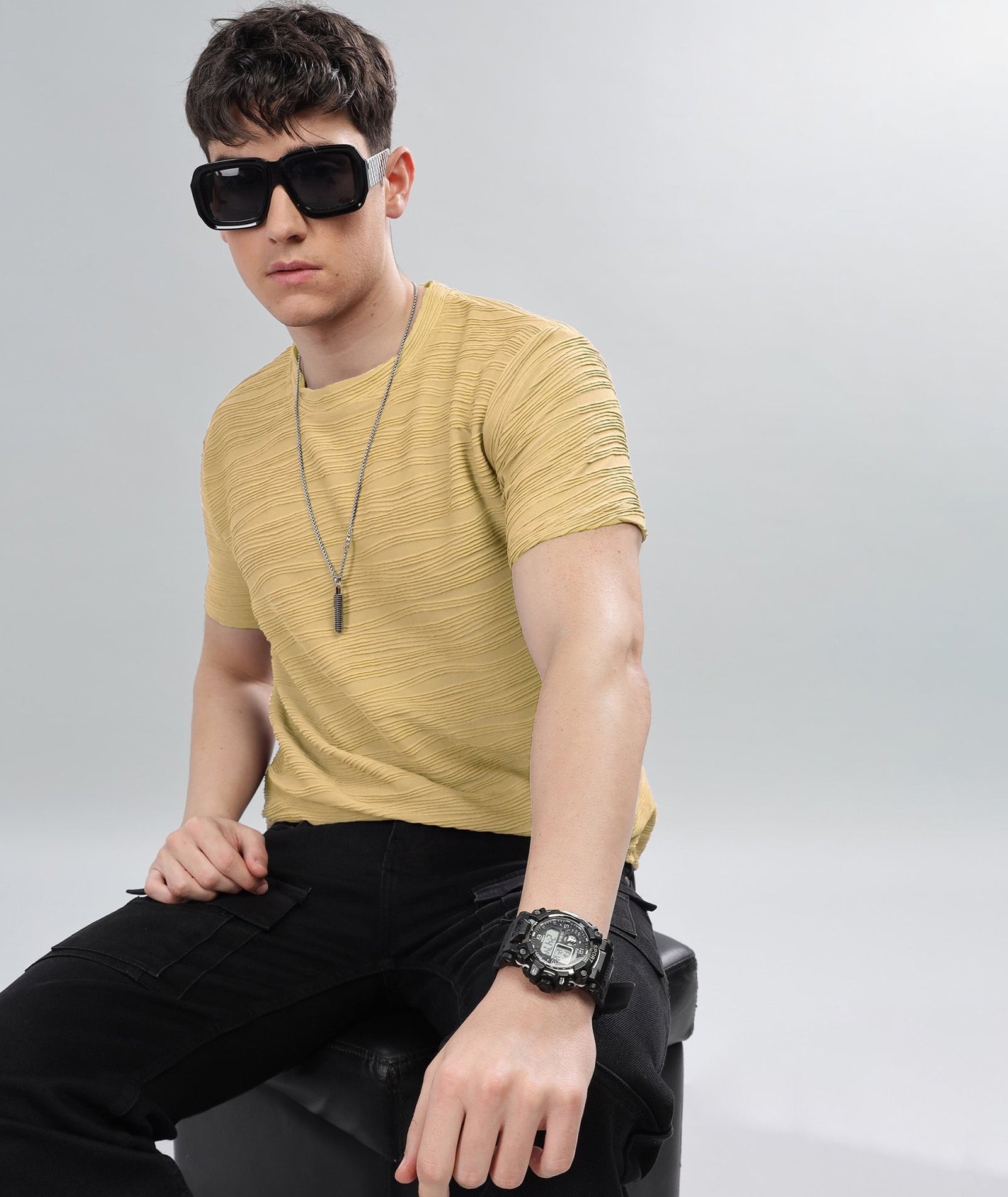 Men’s Regular Fit Half Sleeve T-Shirt