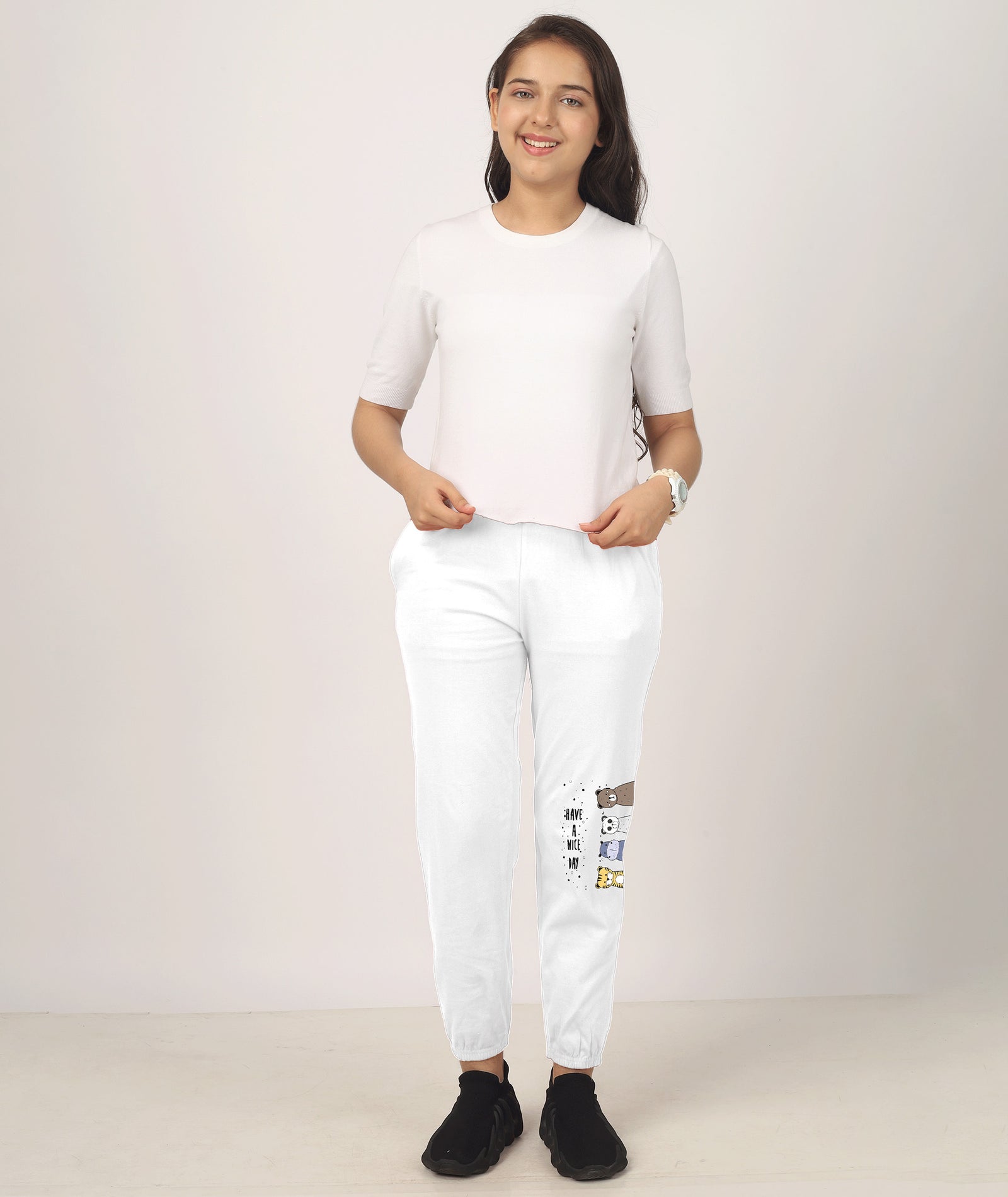 GIRLS TRACK PANT (PACK OF 3)