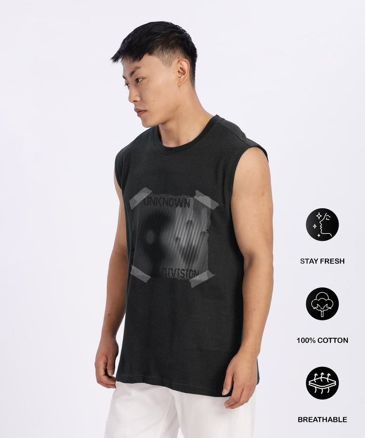 Grey Mens Relaxed Fit Tshirt