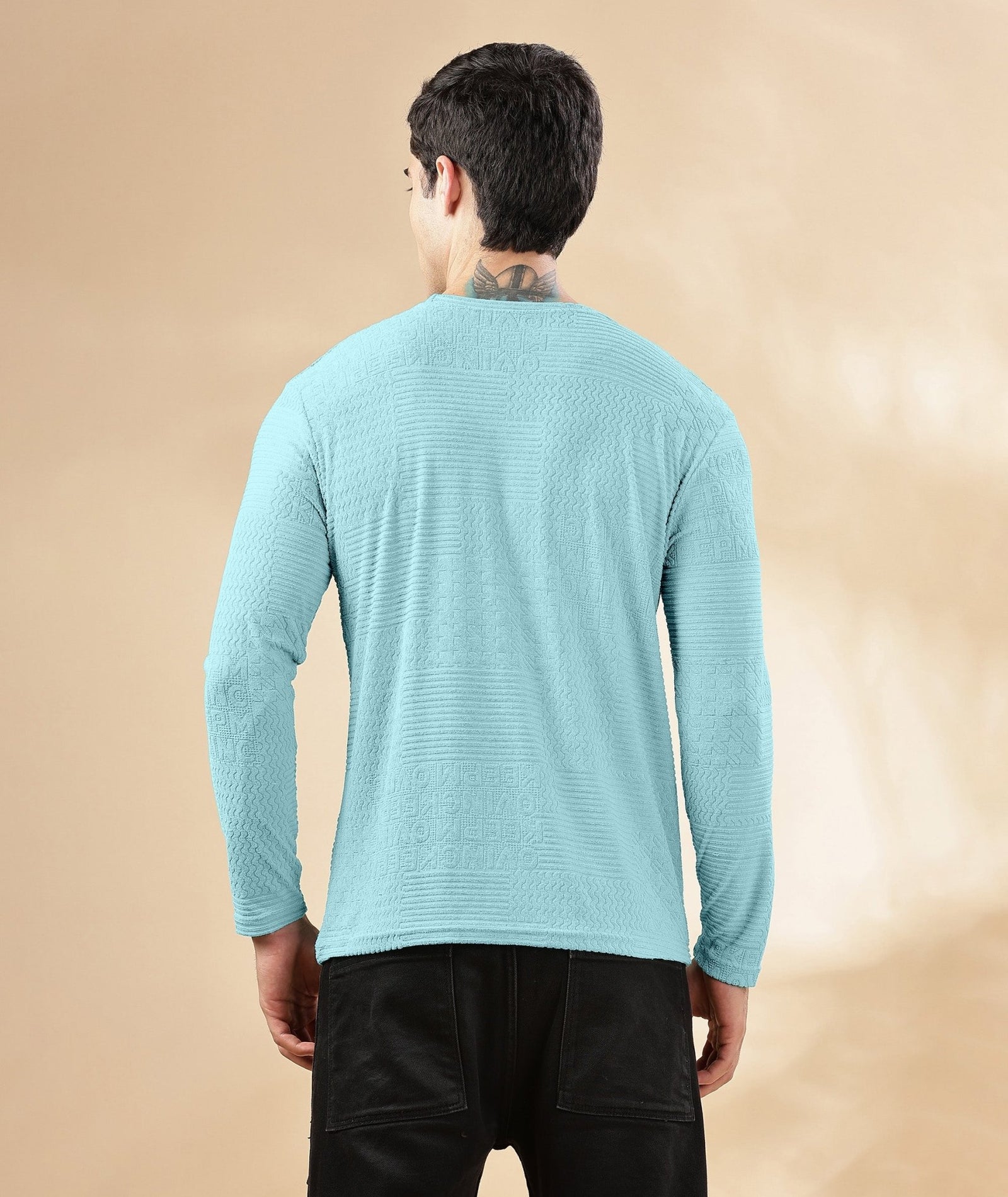 Men's Full Sleeve Polycotton T-Shirt