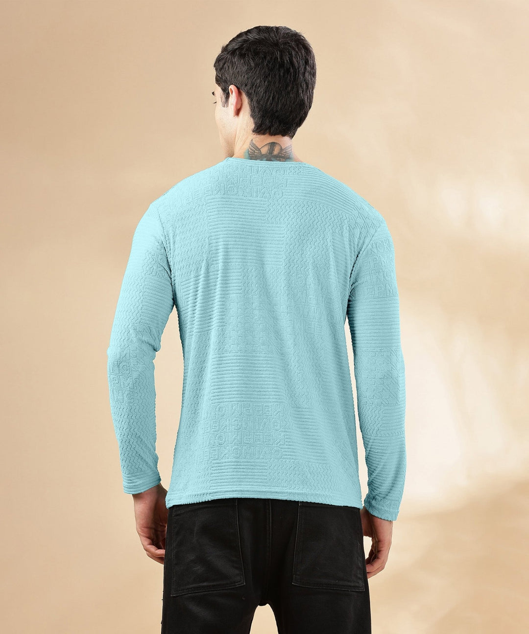 Men's Full Sleeve Polycotton T-Shirt