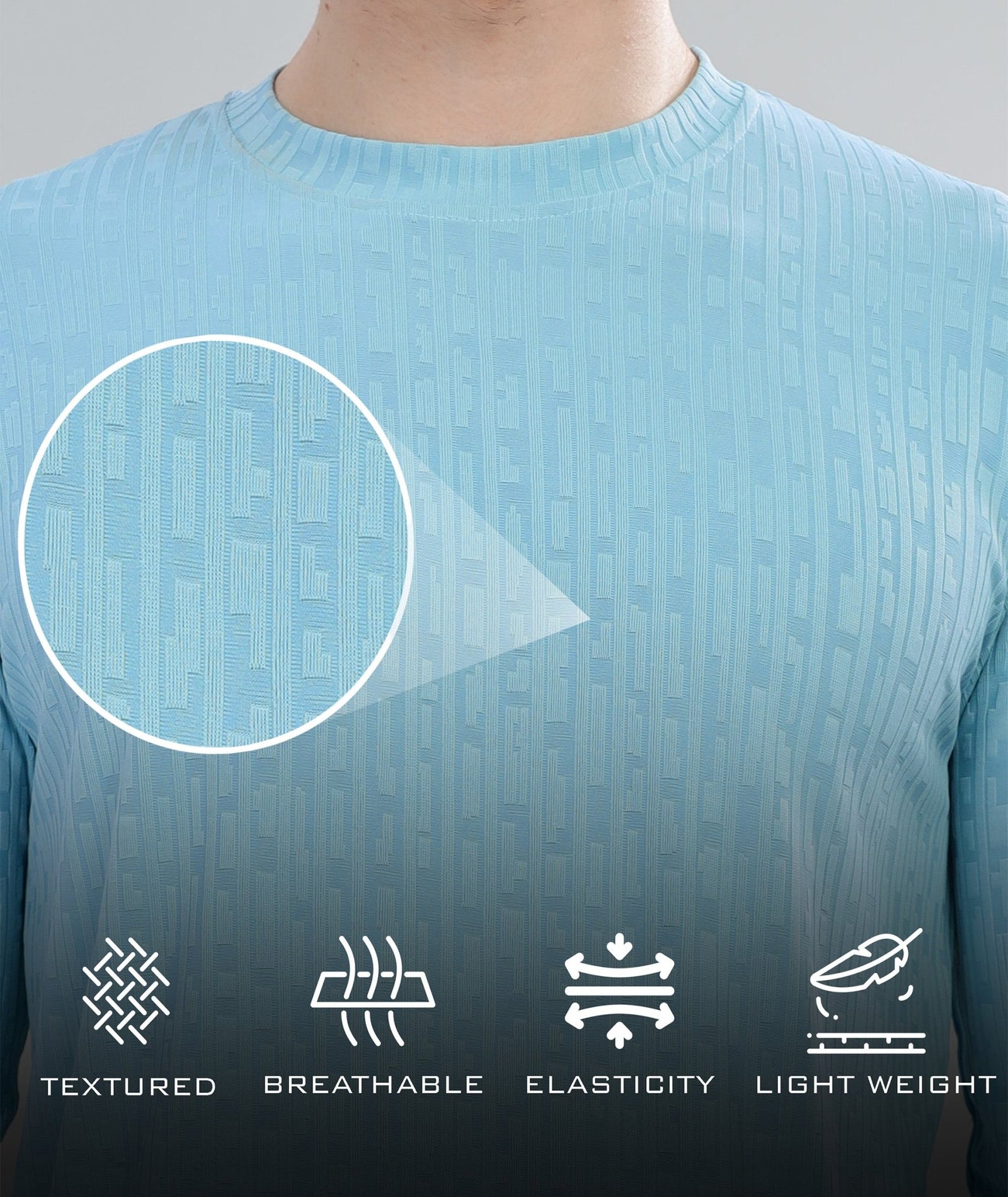 Men's Full Sleeve Polycotton T-Shirt