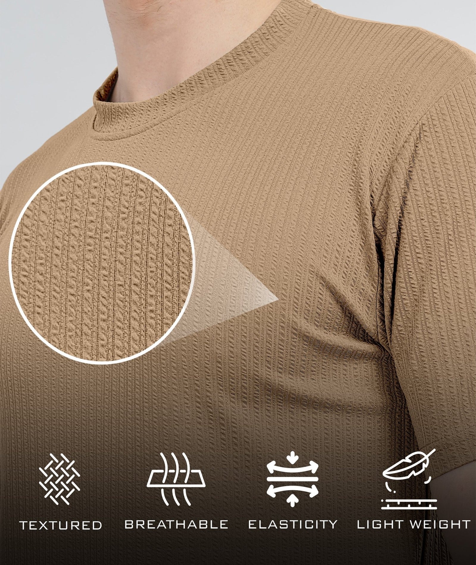 Men's Poly cotton Half Sleeve Solid T-Shirt