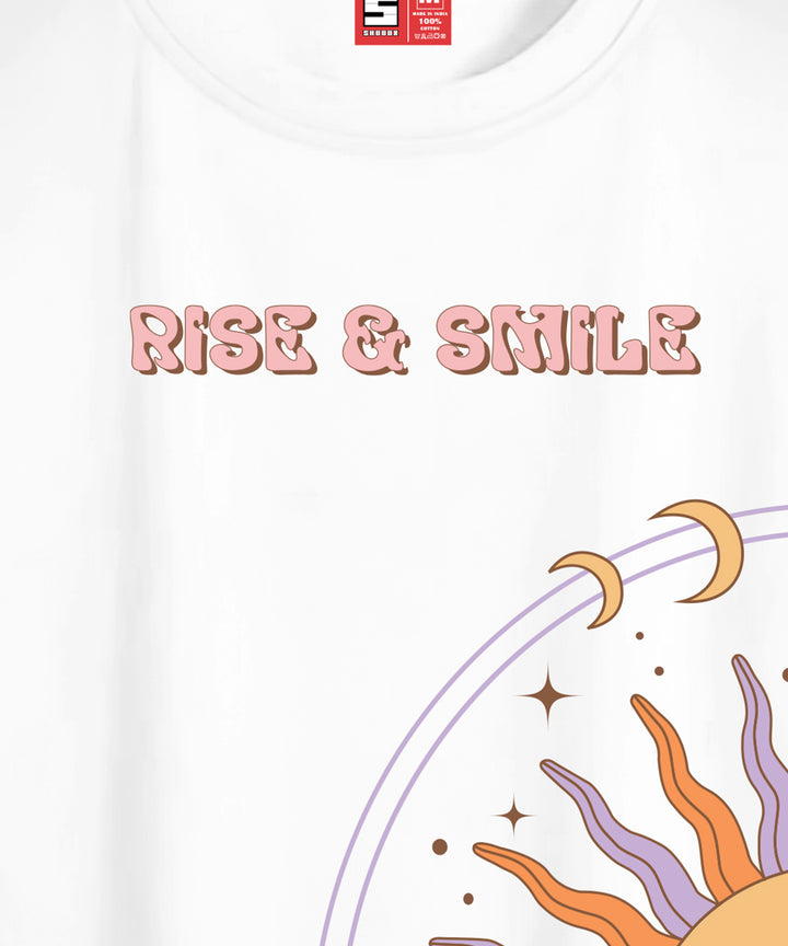 Womens Printed Crop Top