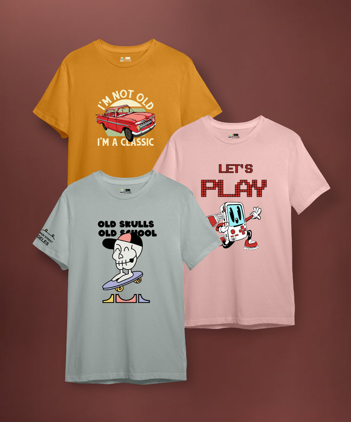 BOYS TSHIRT (PACK OF 3)