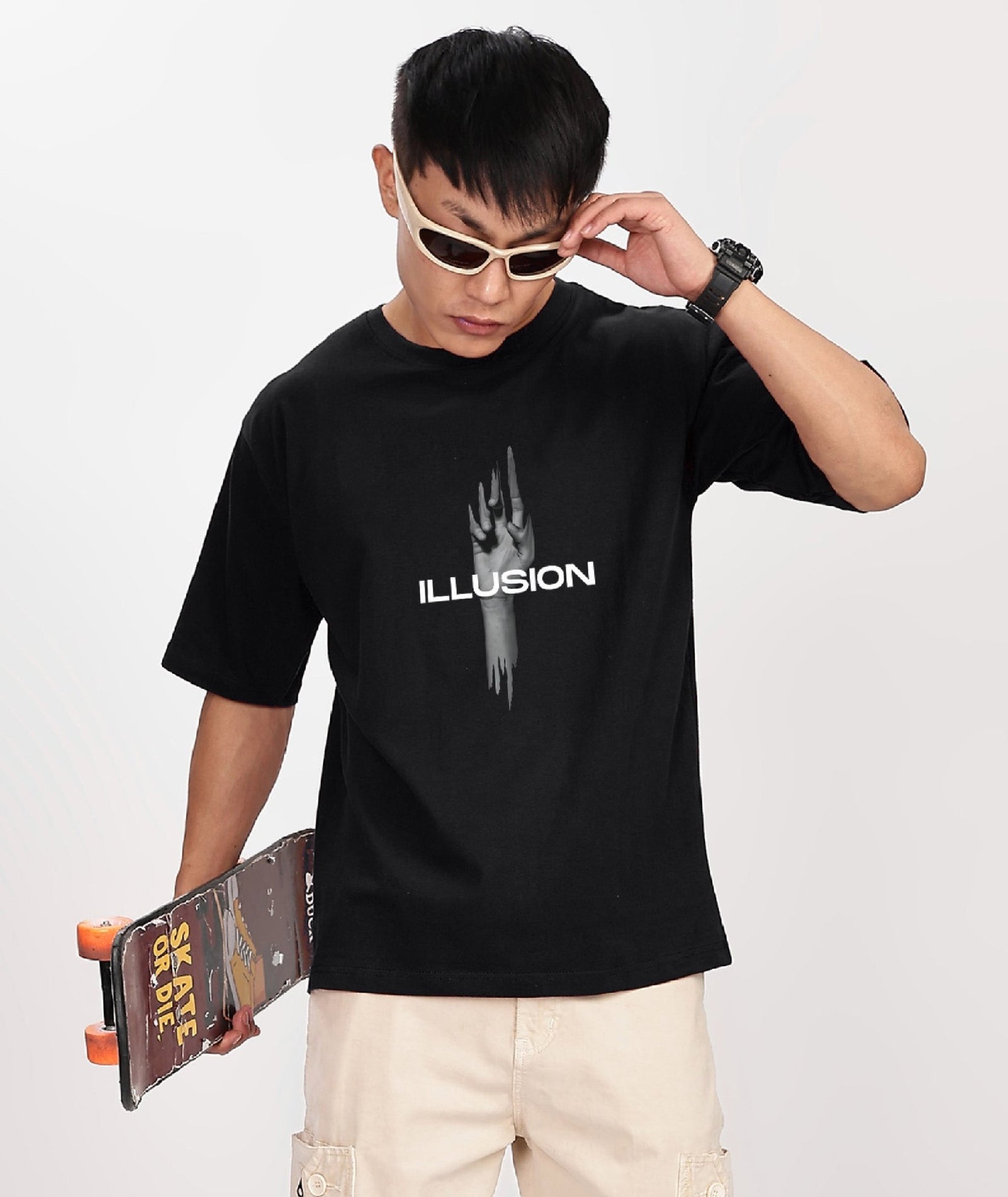 Oversized Pure Cotton T-Shirt