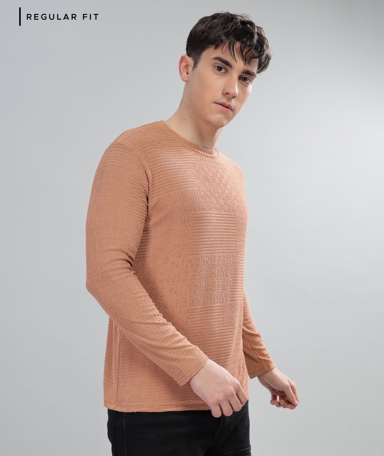 Men's Full Sleeve Polycotton T-Shirt