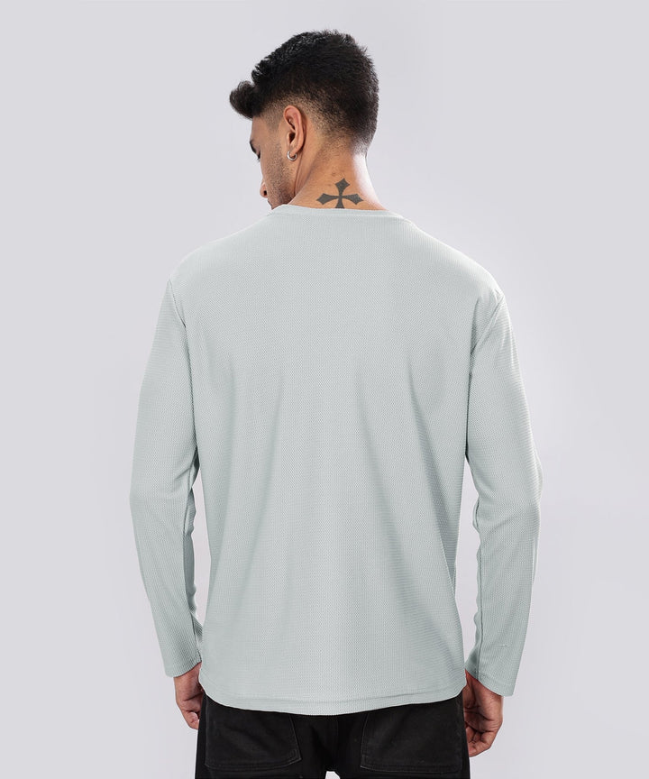 Men’s Regular Fit Polyblend Long Sleeve T-Shirt