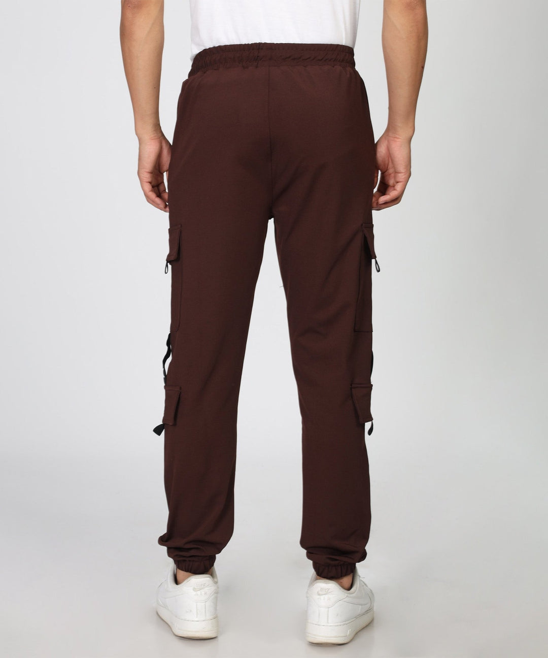Mens Regular Fit Cargo Trackpants