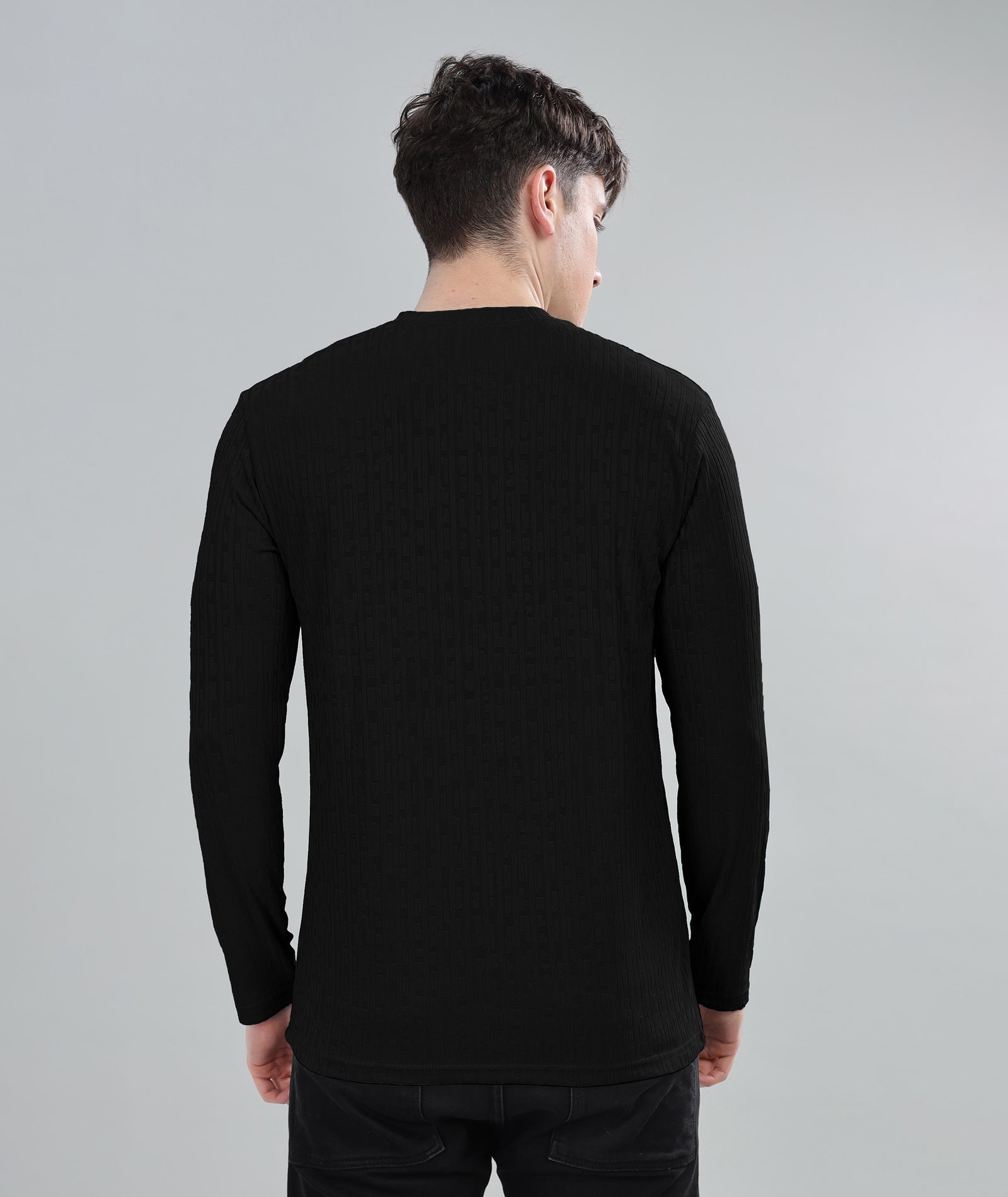 Men's Full Sleeve Polycotton T-Shirt