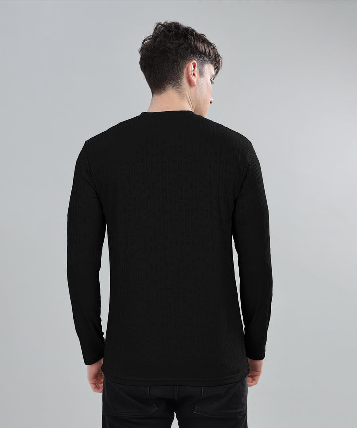 Men's Full Sleeve Polycotton T-Shirt