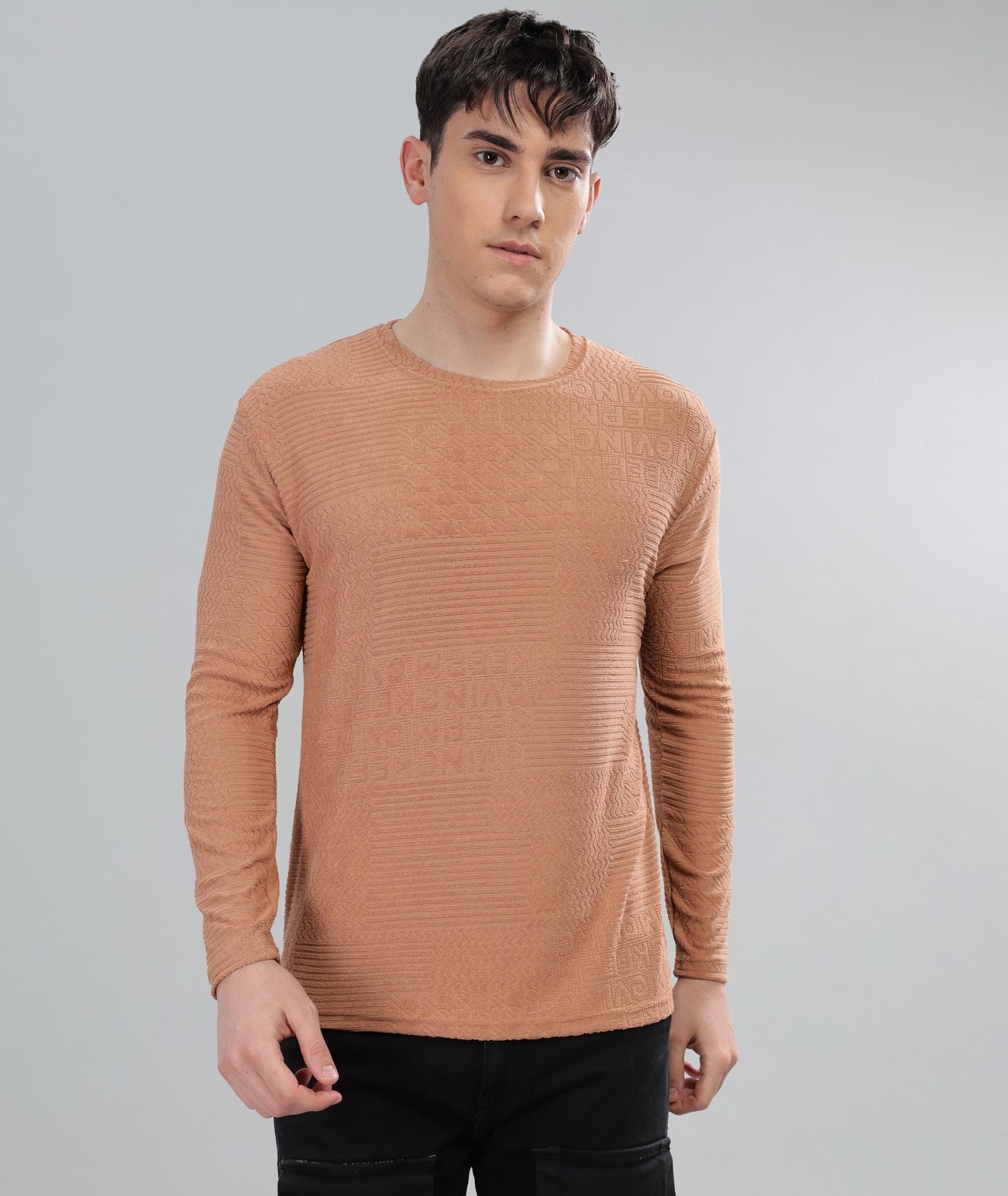 Men's Full Sleeve Polycotton T-Shirt