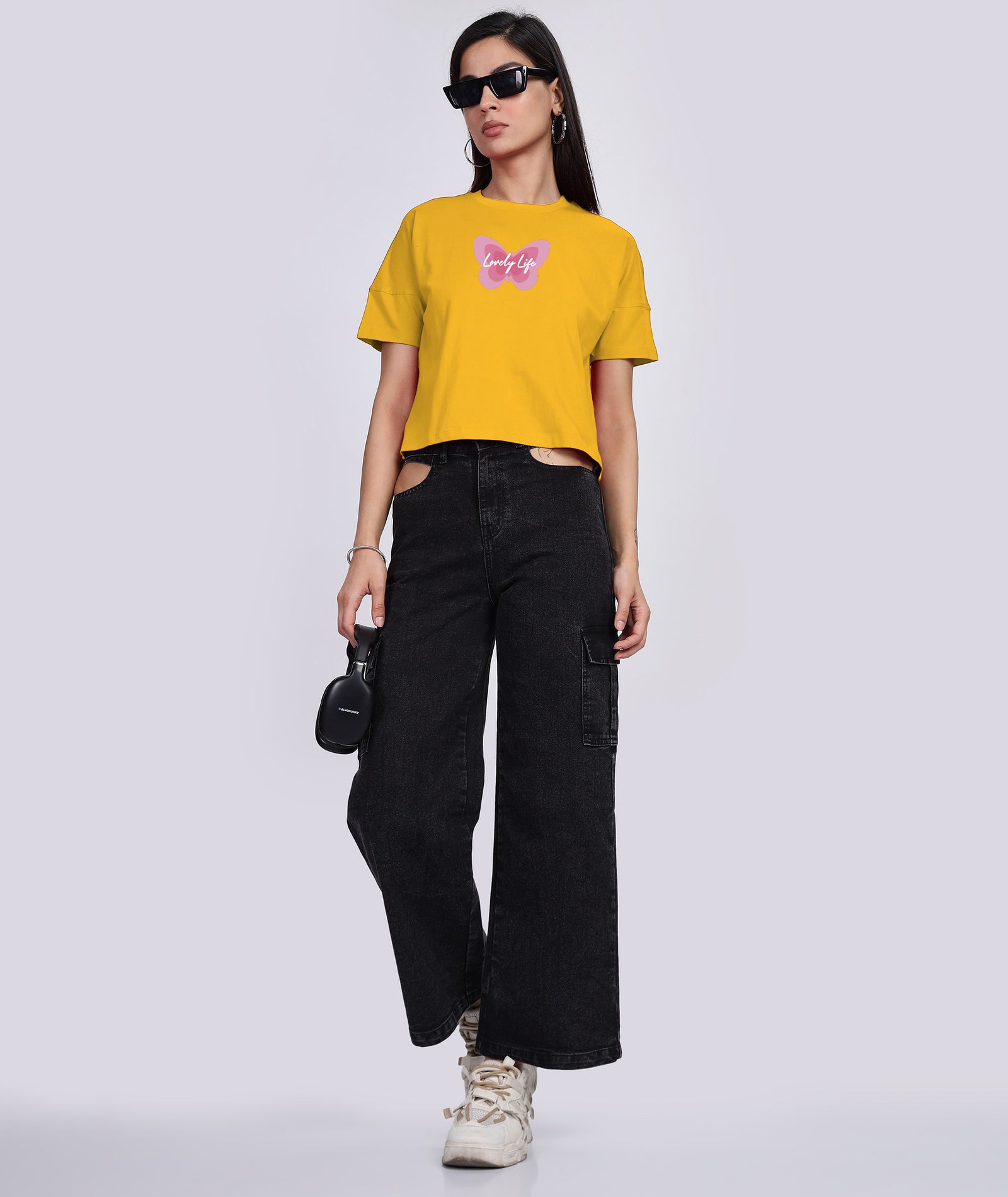 Womens Printed Half Sleeve T-shirt