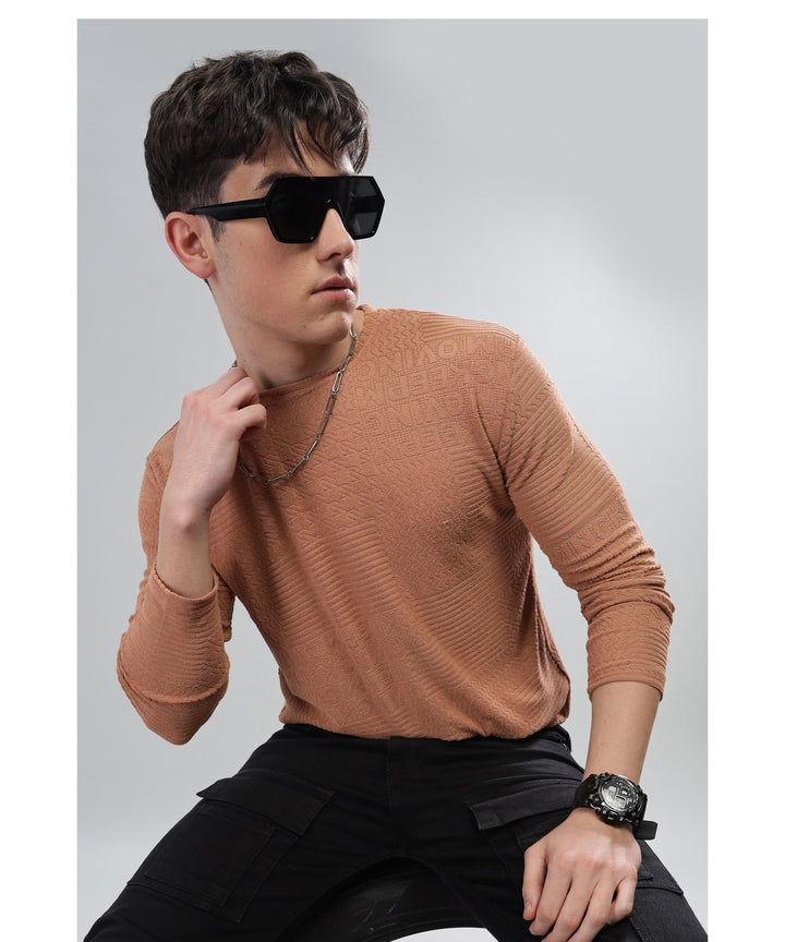 Men's Full Sleeve Polycotton T-Shirt