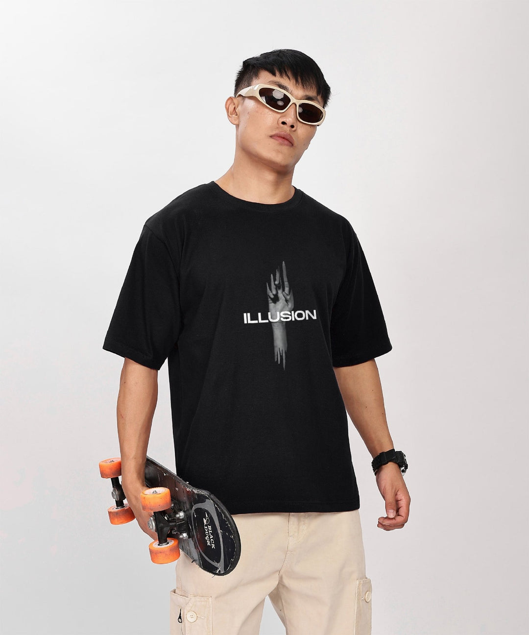 Oversized Pure Cotton T-Shirt