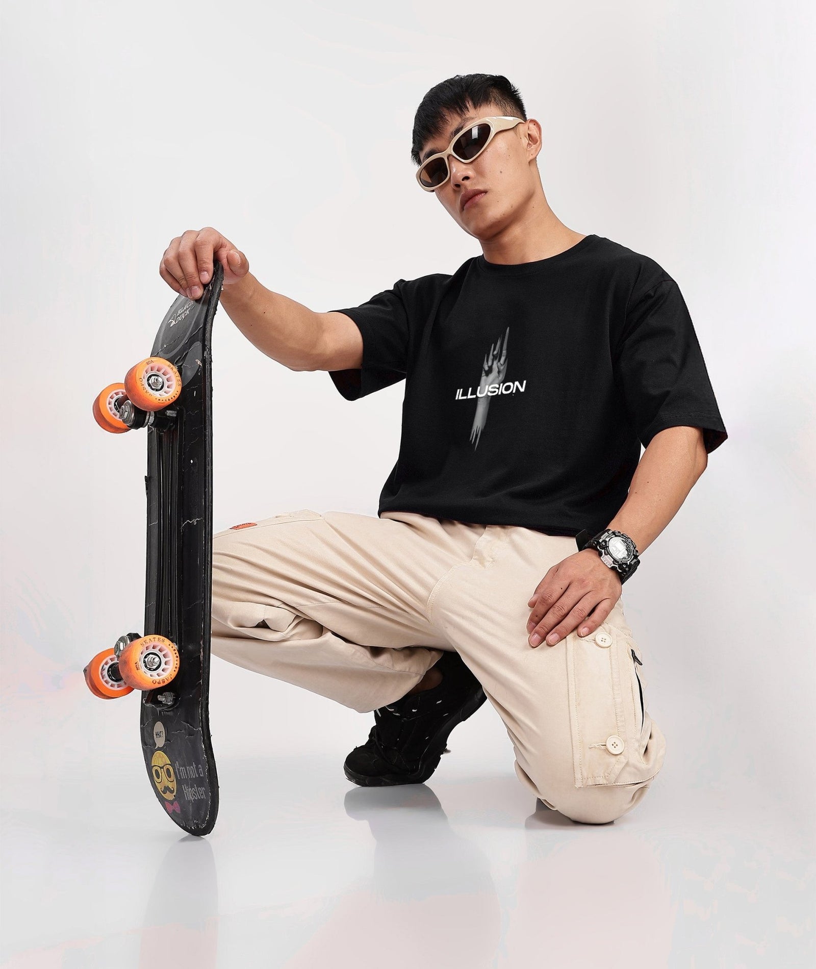 Oversized Pure Cotton T-Shirt