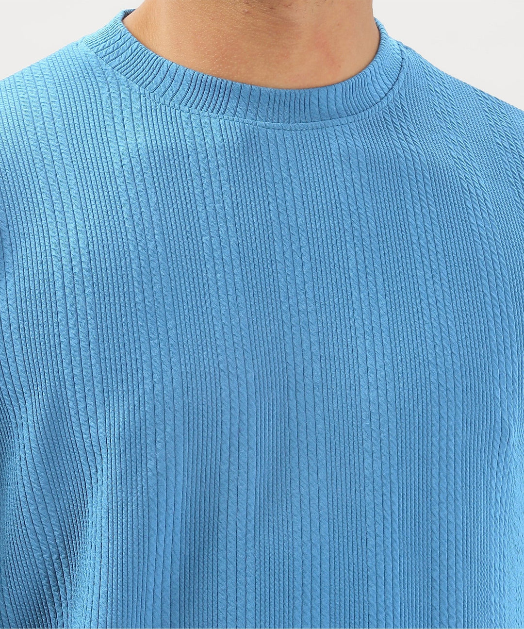 Men's Solid Full Sleeve Regular Fit T-Shirt