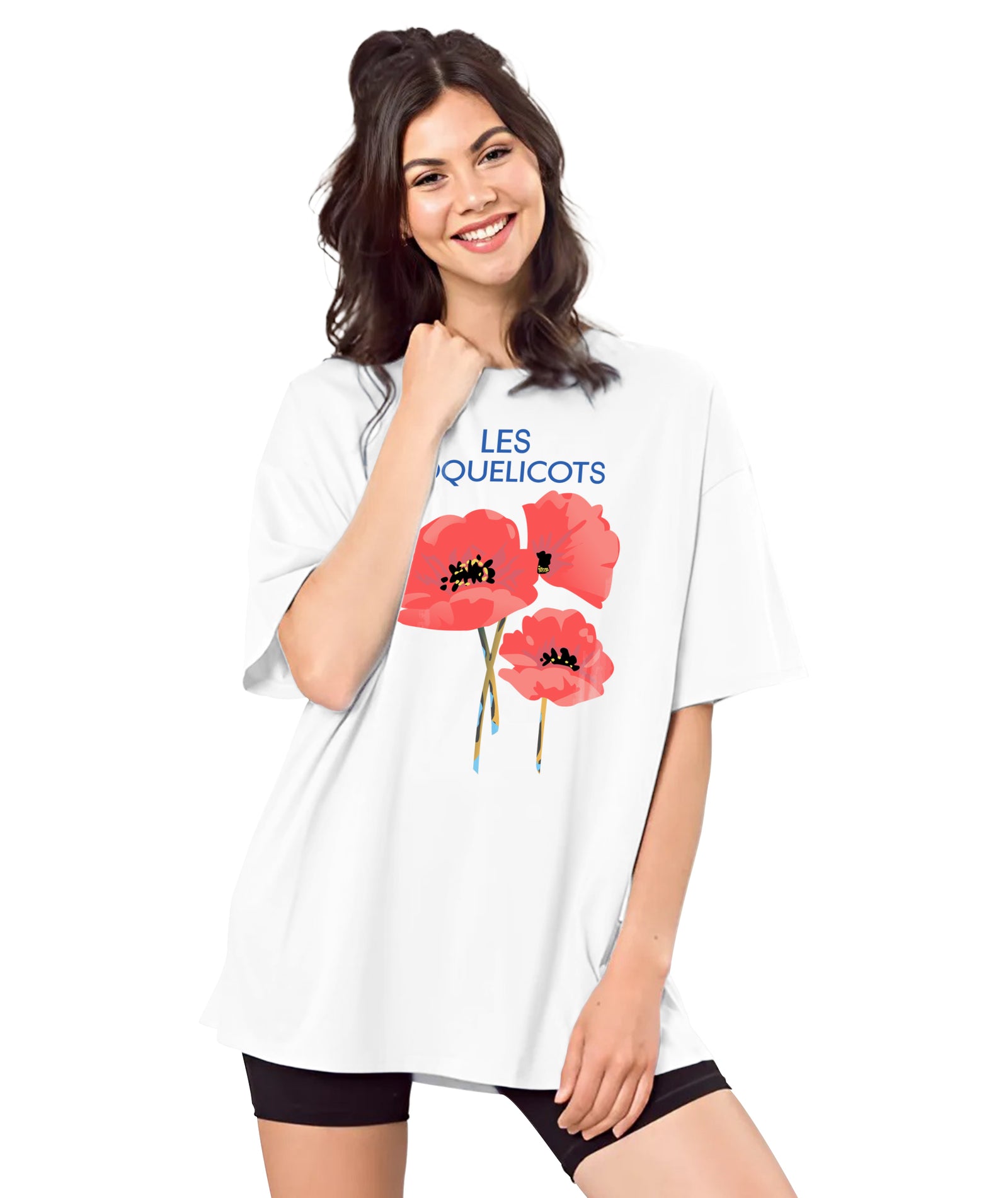 White Womens Oversized Tshirt