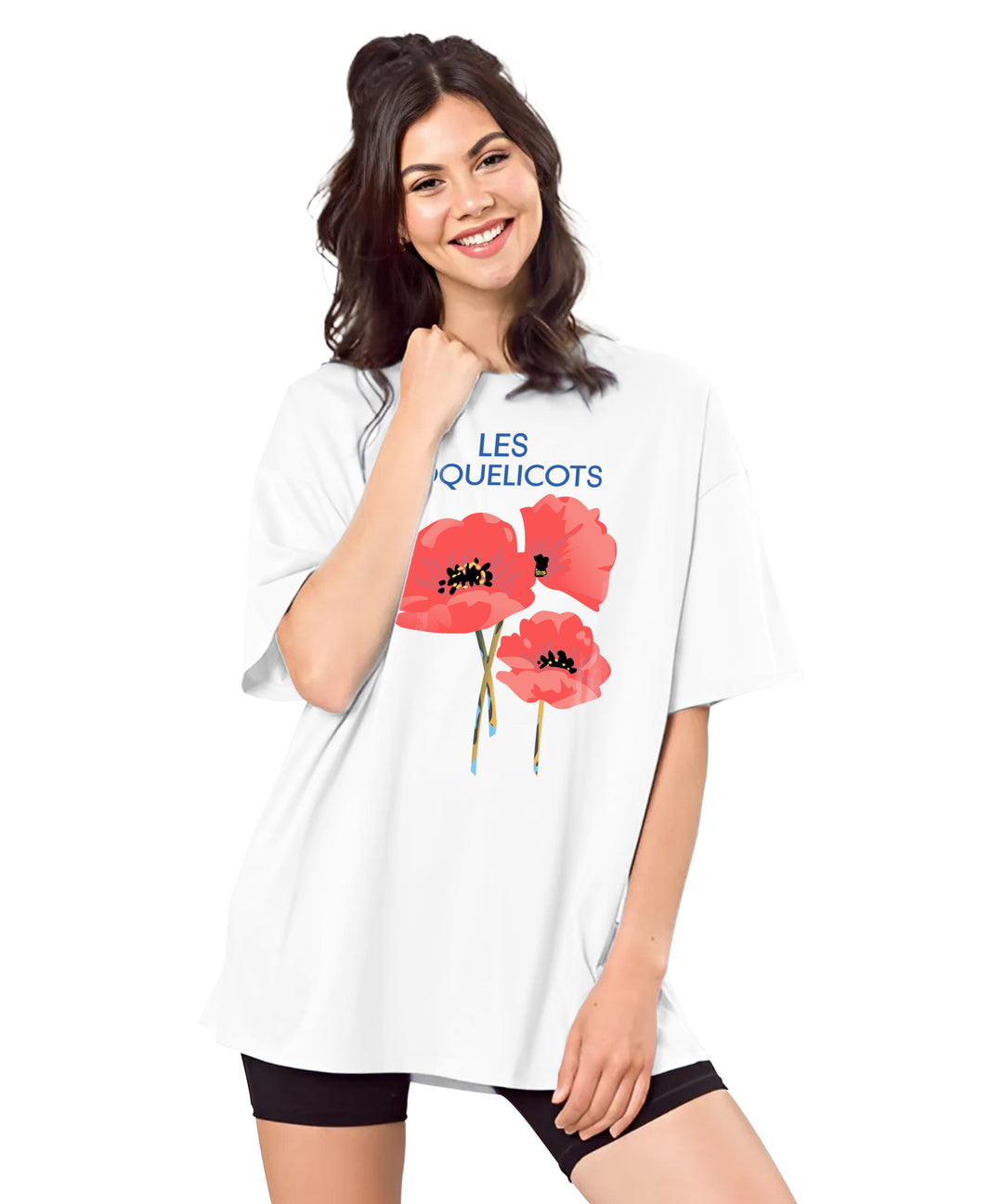 White Womens Oversized Tshirt