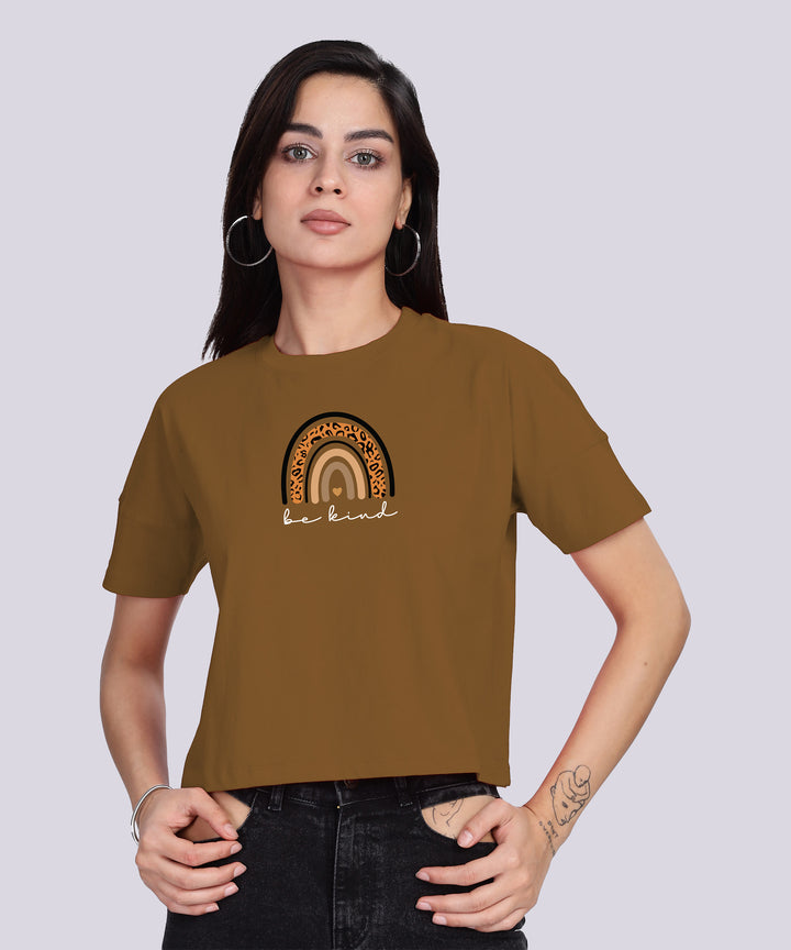 Womens Printed Half Sleeve T-shirt