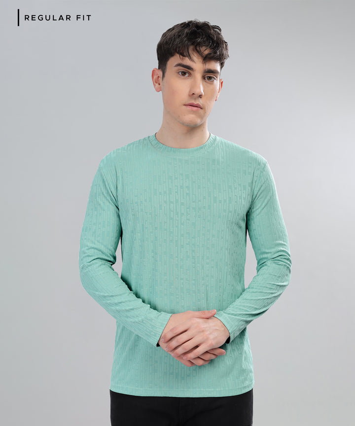 Men's Full Sleeve Polycotton T-Shirt