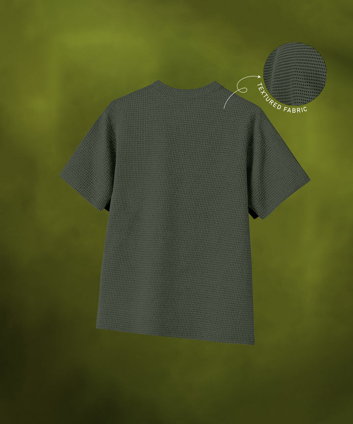 Men's Oversized Olive Green T-Shirt