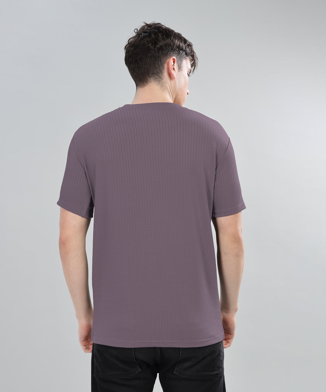 Men's Poly cotton Half Sleeve Solid T-Shirt