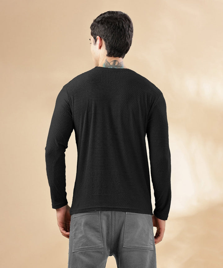 Men's Full Sleeve Polycotton T-Shirt