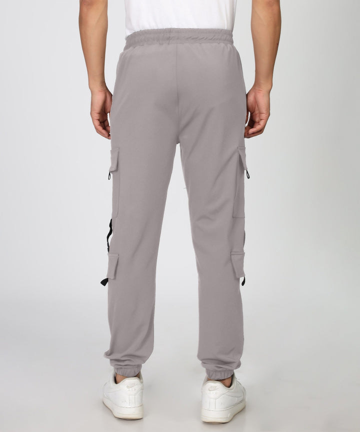 Mens Regular Fit Cargo Trackpants