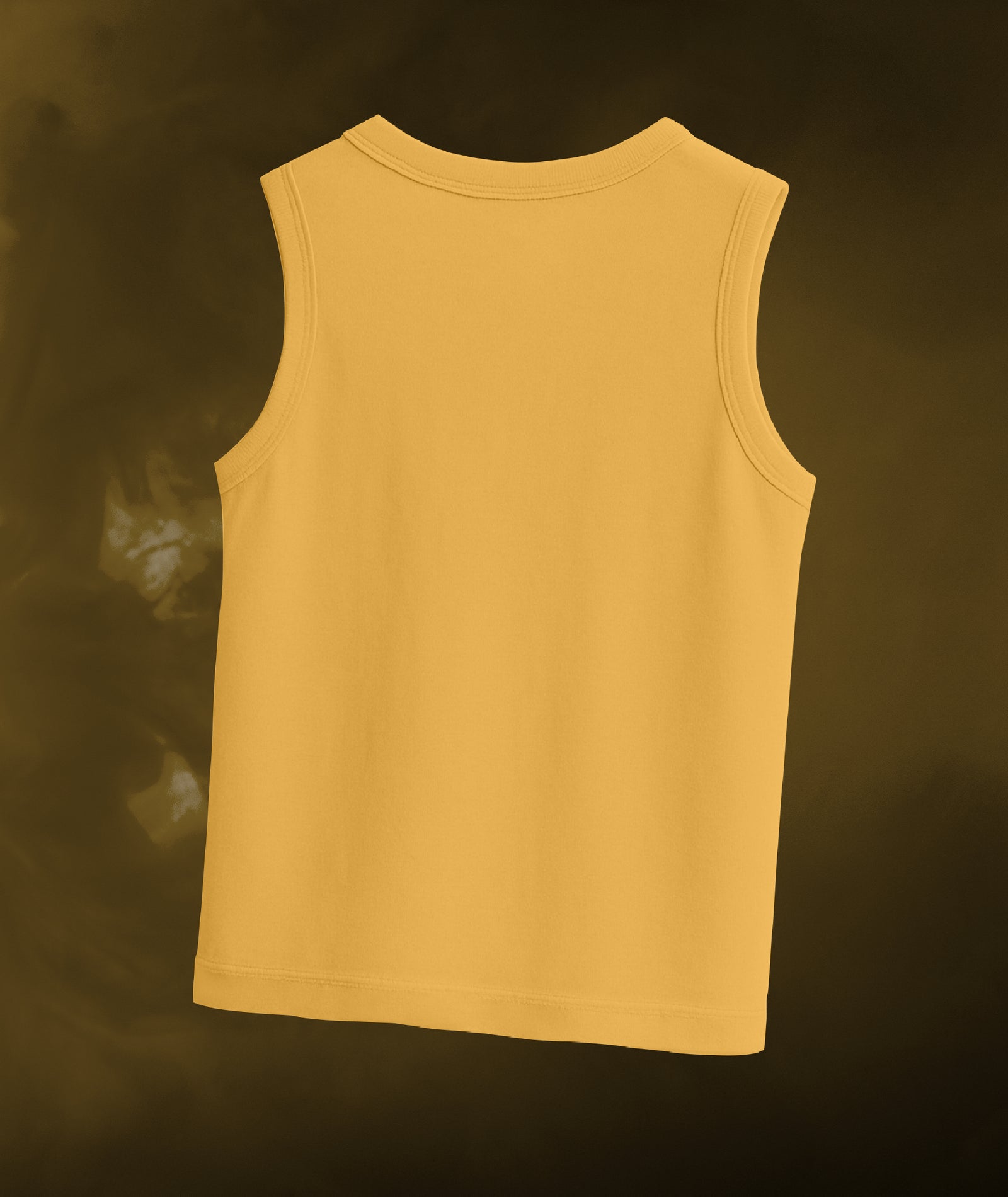 Yellow Mens Relaxed Fit Tshirt