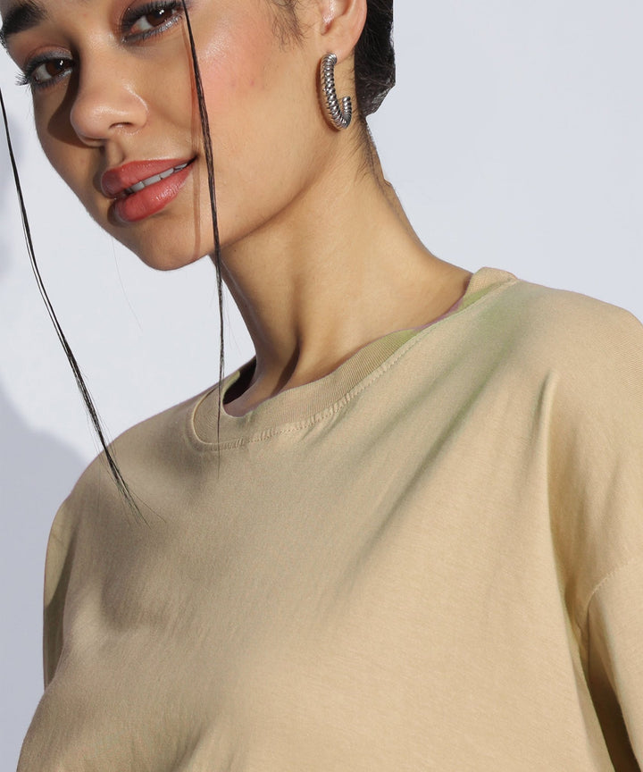 Womens Super Oversized Tshirt | Cream