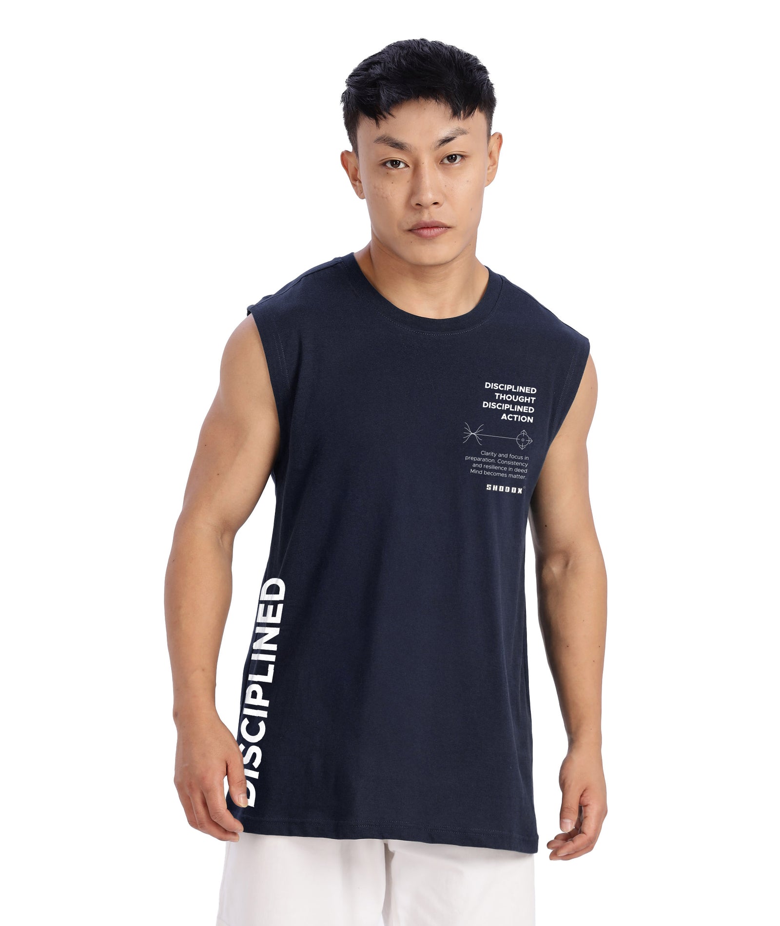 Navy Mens Relaxed Fit Tshirt