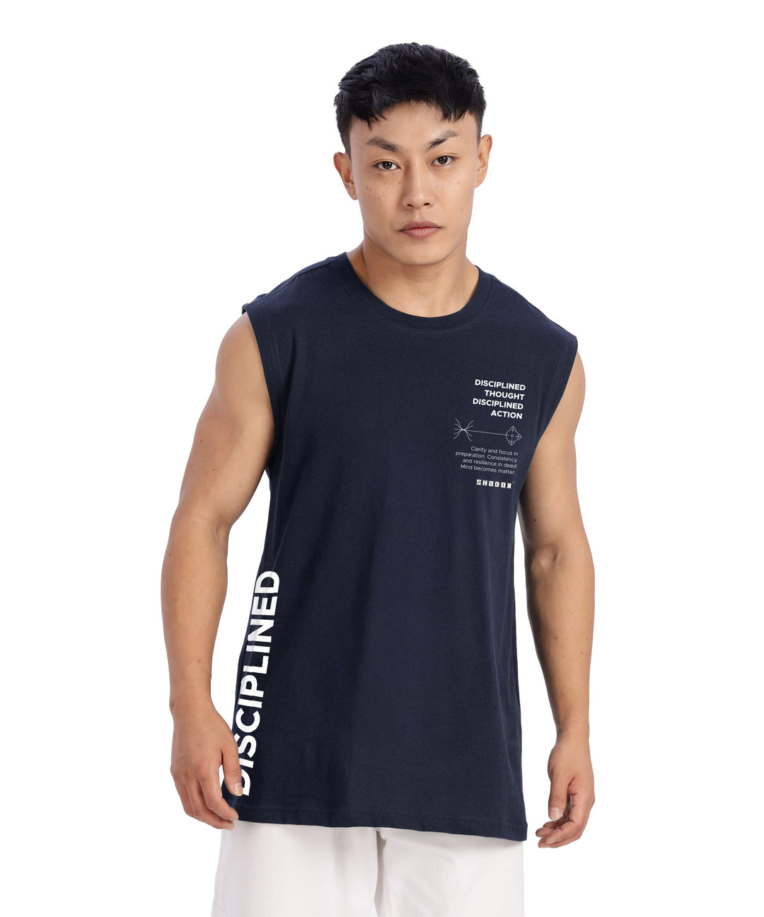 Navy Mens Relaxed Fit Tshirt