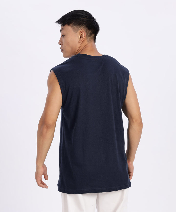Navy Mens Relaxed Fit Tshirt