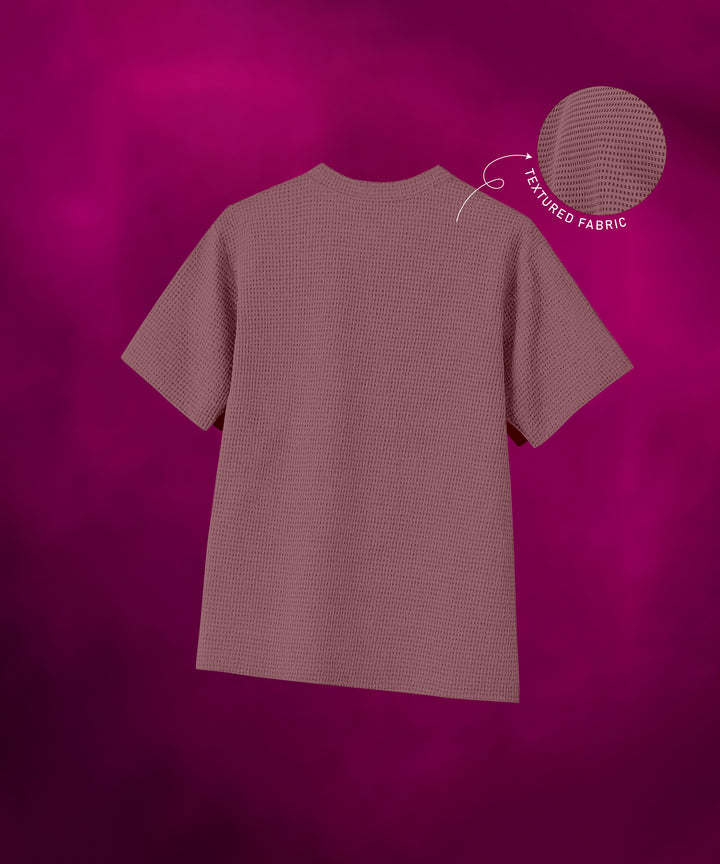 Men's Oversized Onion Pink T-Shirt