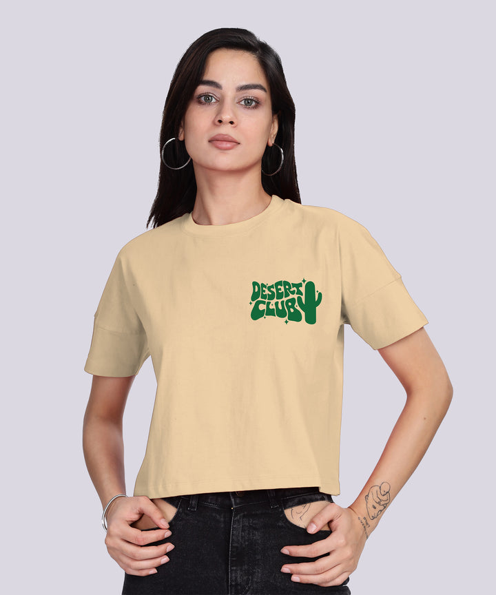 Womens Printed Half Sleeve T-shirt