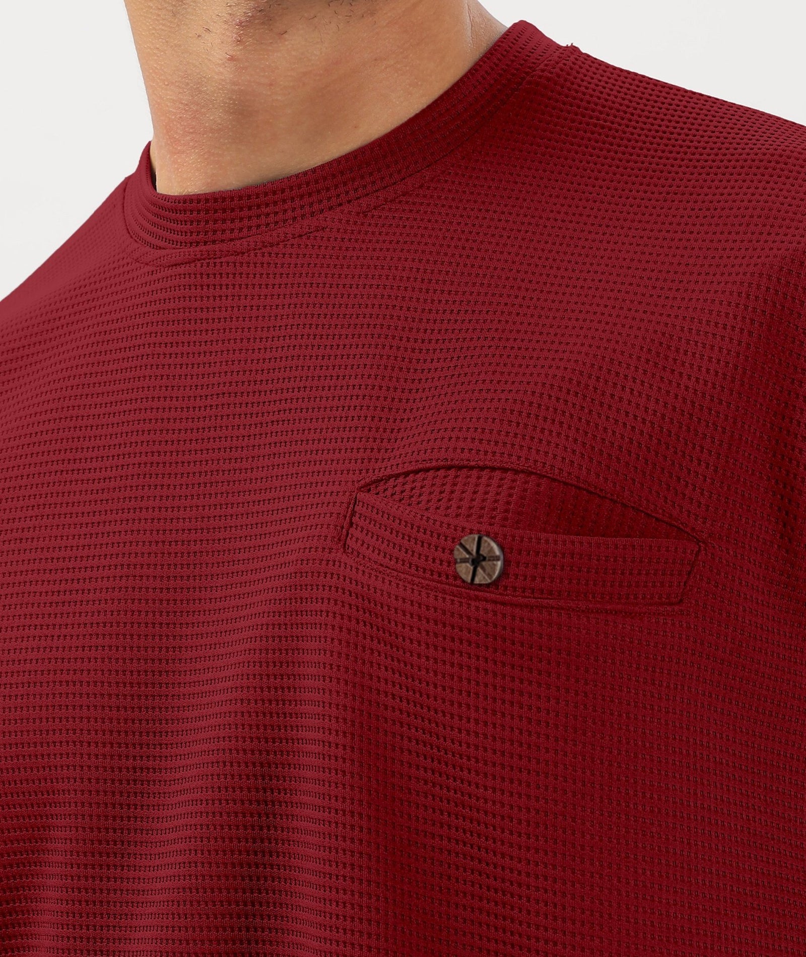 Men's Solid Regular Fit T-Shirt