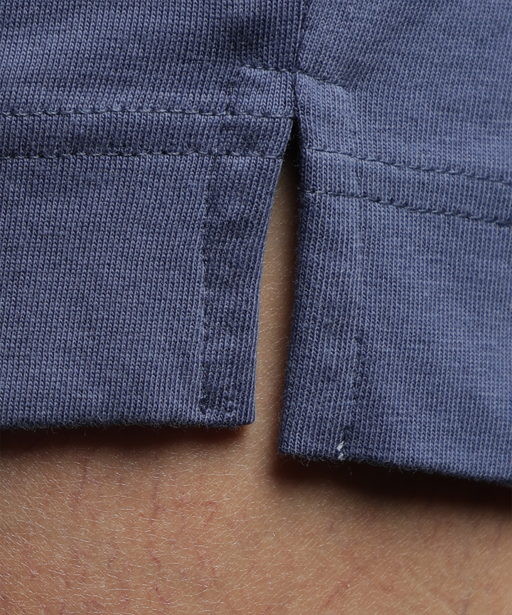 Womens Cotton Printed Lounge Shorts | Blue