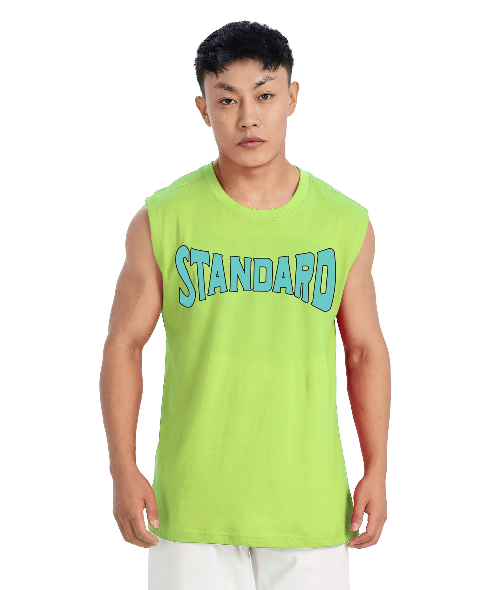 Green Mens Relaxed Fit Tshirt