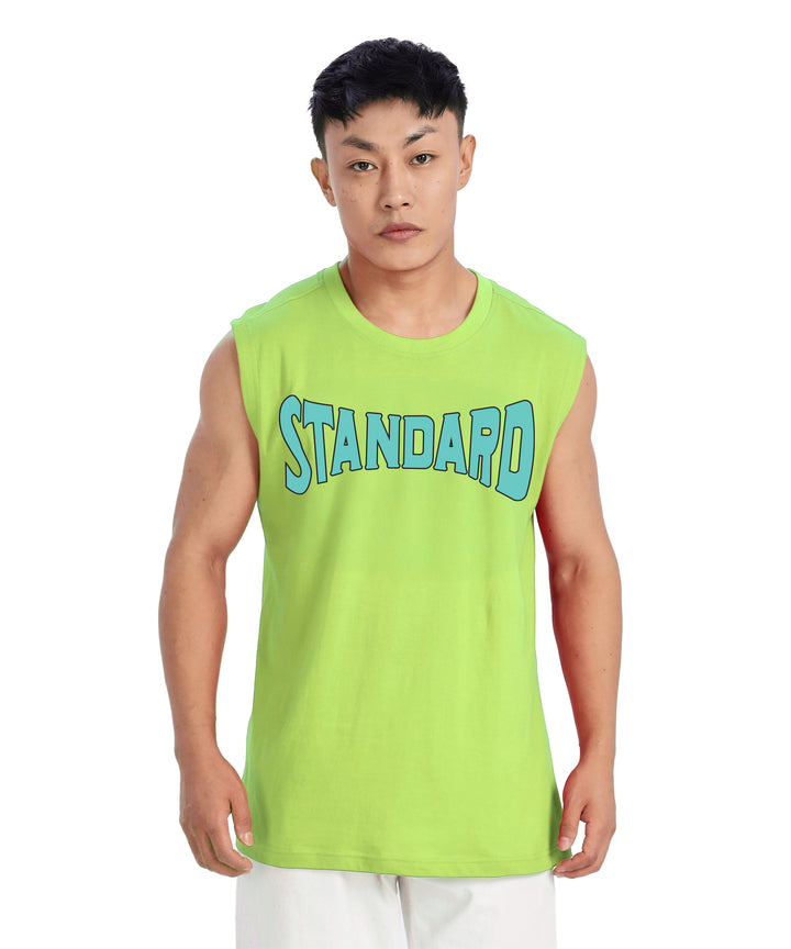 Green Mens Relaxed Fit Tshirt