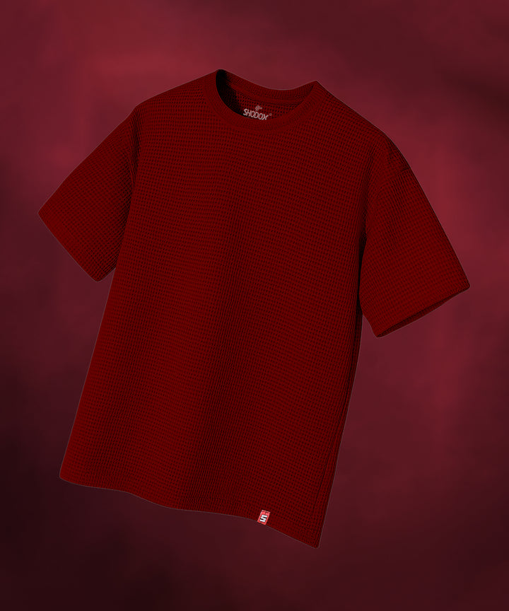 Men's Oversized Red T-Shirt