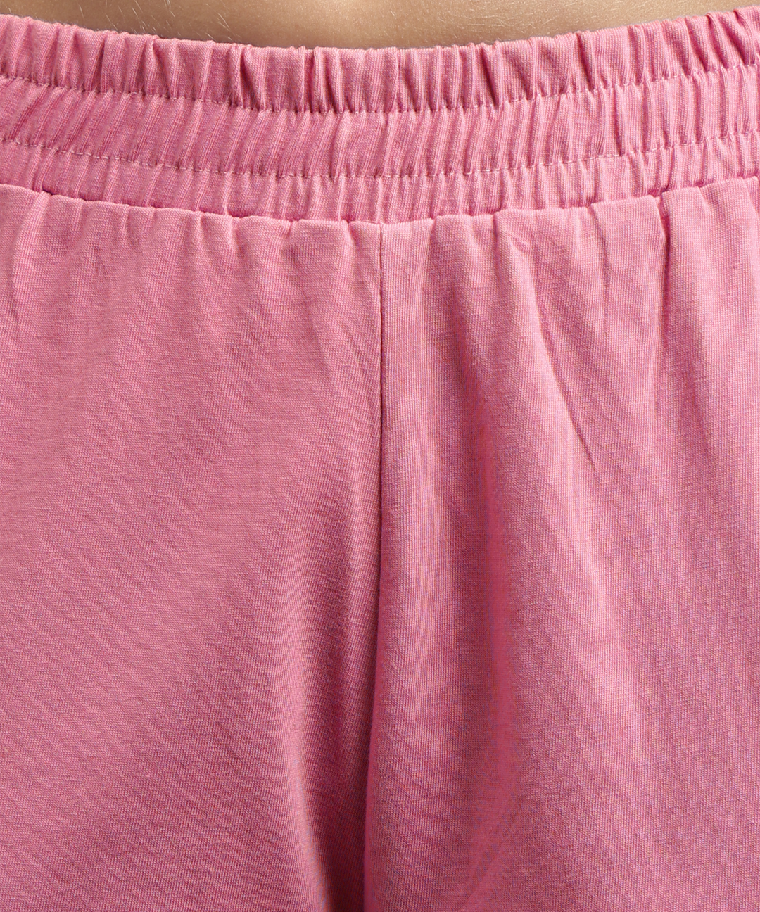 Womens Cotton Printed Lounge Shorts | LT.Pink